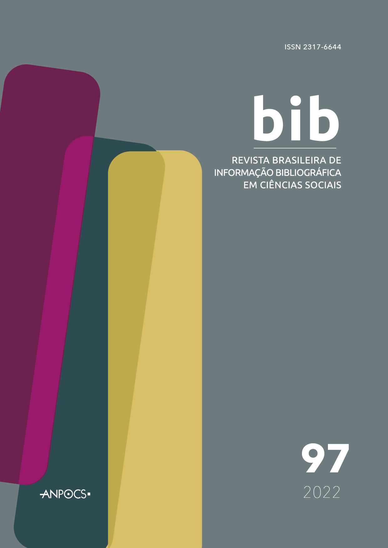 					Visualizar v. 1 n. 97 (2022): Revista Brasileira de Informação Bibliográfica em Ciências Sociais – BIB
				