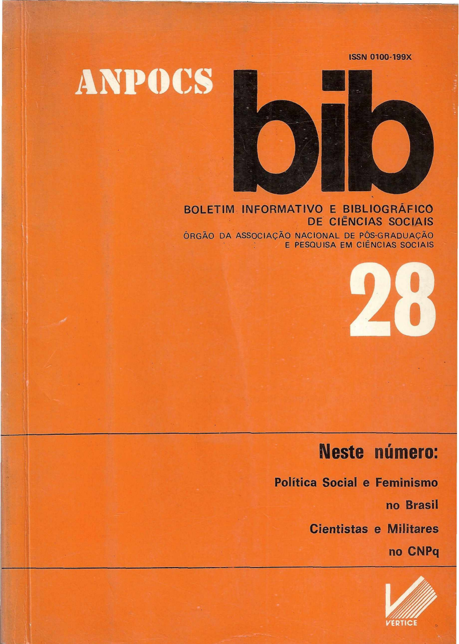 					Visualizar n. 28 (1989)
				